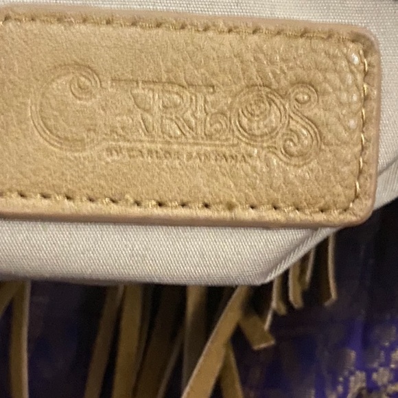 Long, Fringed, Boho Wristlet - Picture 5 of 6